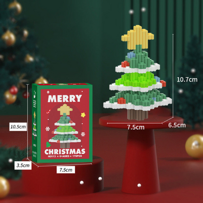 SANTA BLOCS™ – 12 Figurines de Noël Créatives